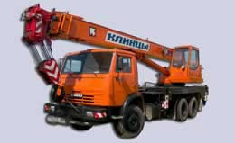 Автокран Клинцы КС-55713-1К на шасси КамАЗ-65115, КамАЗ-53215 и КамАЗ-55111